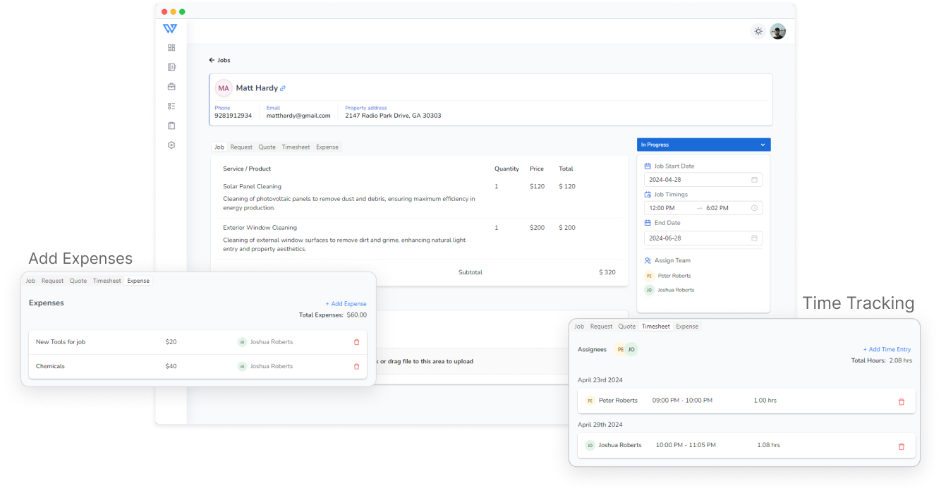 Job Scheduling Interface